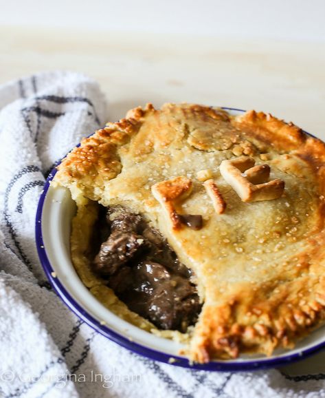 Steak Ale Pie, Hot Water Crust Pastry, Steak And Kidney Pie, Ale Pie, Steak Pie, Peasant Food, Steak And Ale, Soul Kitchen, Beef Cheeks