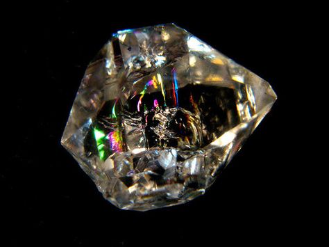 Herkimer Diamond by jtuason on Flickr. Quartz Mineral, Ruby Rings, Rainbow Quartz, Pretty Rocks, Beautiful Rocks, Diamond Quartz, Mineral Stone, Minerals And Gemstones, Rocks And Gems