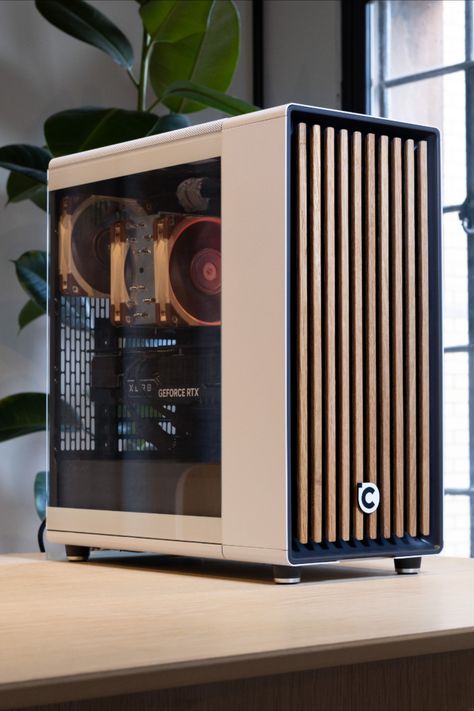 Pictured is the new Chillblast HEJ range, see a Scandinavian designed computer against a minimalist lifestyle background Fractal Design North, Hygge Lifestyle, Scandinavian Style Interior, Gaming Pcs, Fractal Design, Intel Processors, Home Office Setup, Office Setup, Minimalist Lifestyle