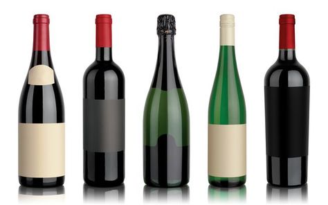 The form of these curvy bottles all has to do with what's inside. Wine Trivia, Wine Bottle Pictures, Wine Bottle Images, Vine Bottle, Ocean Bottle, Wine Bottle Label Design, Bottle Shapes, Cheers Wine, Wine Bottle Design