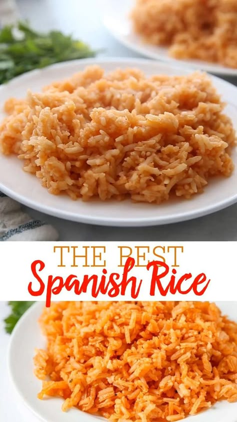 Diy Spanish Rice, Quick Spanish Rice, Best Spanish Rice, Homemade Spanish Rice, Spanish Rice Recipe Easy, Best Side Dish, Spanish Rice Recipe, Rice Side Dishes, Easy Rice Recipes