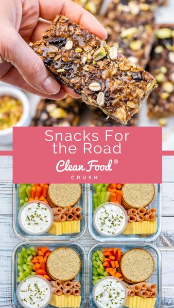 Clean Snacks For the Road Clean Food Crush Meal Prep, Clean Eating Recipes Snacks, Crispy Sweet Potato Chips, Keto Snacks To Buy, High Energy Snacks, Road Snacks, Healthy Road Trip Snacks, Snack Boxes Healthy, Keto Snacks Easy