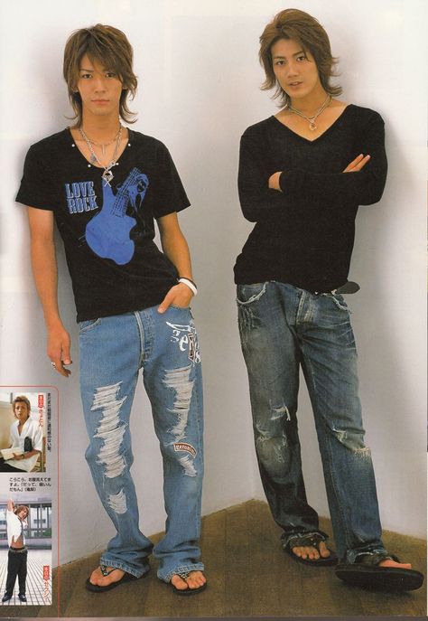 2000s Boys Fashion, 2000s Boys, Japanese Mens Fashion, 2000s Japanese Fashion, Masc Fashion, Fashion 2000s, Outfits 2000s, Gyaru Fashion, Japanese Outfits