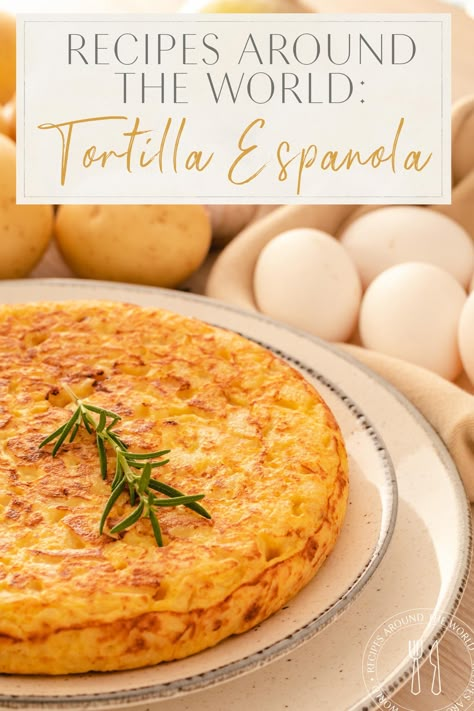 Tortilla Espanola Recipe, Spanish Tortilla Recipe, Tortilla Espanola, Potato Omelette, Bariatric Meals, Traditional Spanish Recipes, Spanish Tortilla, Blonde Abroad, Torta Recipe