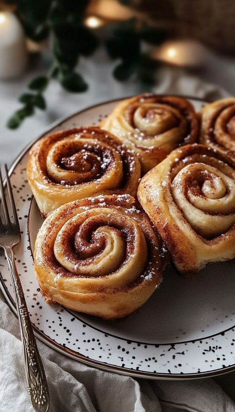 These vegan chai-spiced cinnamon rolls are the perfect treat for those who love cozy flavors with a twist! Infused with the aromatic warmth of chai spices, these soft, fluffy cinnamon rolls are dairy-free but no less indulgent. The sweet glaze adds the perfect finishing touch, making them the ideal vegan treat for breakfast, brunch, or dessert. Whether you’re enjoying them on a chilly morning or serving them at a gathering, these cinnamon rolls will be a hit. Chai Desserts, Chai Cinnamon Rolls, Chai Spices, Fluffy Cinnamon Rolls, Work Recipes, Vegan Cinnamon Rolls, Sweet Glaze, Chilly Morning, Fresh Spices