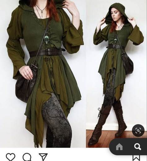 Druid Costume, Dark Mori Fashion, Ren Faire Outfits, Fair Outfits, Mori Fashion, Wood Elf, Dapper Day, Witch Outfit, Wide World