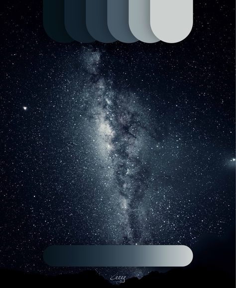 Night Sky Color Palette, Moon Color Palette, Space Color Palette, Ghost Font, Moodboard Background, Sam Kolder, Galaxy Constellation, Blue Pallets, Gold Wallpaper Phone