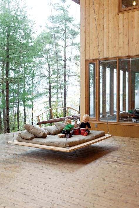 nap swing Swing Bed, Hanging Beds, Hanging Bed, Floating Bed, Bed Swing, Design Case, Porch Swing, My Dream Home, Future House