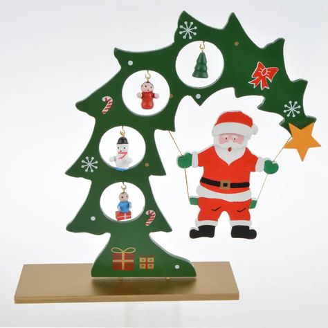 Hot Sale Diy Wooden Christmas Tree With Miniature Wooden Ornaments For Kids Present - Buy Diy Wooden Christmas Tree With Miniature Wooden Ornaments,Wood Composite Tree And Miniature Ornaments,Tabletop Mini Wooden Christmas Tree With Mini Ornaments For Christmas Decorations Product on Alibaba.com Advent Calendar Wooden Tree, Wooden Tree Advent Calendar, Mini Wooden Tree, Christmas Tree Advent Calendar Wooden, Wooden Christmas Trees 3d, Diy Christmas Tree Ornaments, Mini Ornaments, Presents For Kids, Wooden Christmas Trees