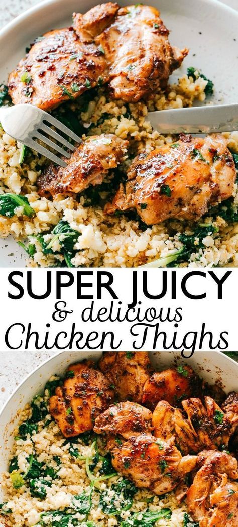 Stove Top Chicken Thighs, Pan Seared Chicken Thighs, Chicken Thighs Dinner, Chicken Thights Recipes, Stove Top Chicken, Seared Chicken, Pan Seared Chicken, Pan Sauce, Easy Chicken Thigh Recipes