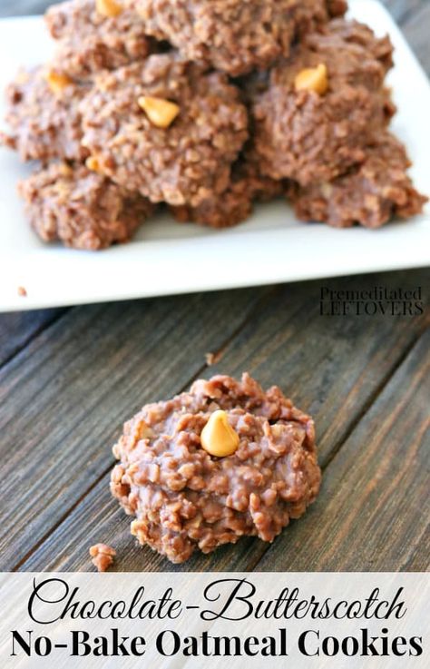 Butterscotch No Bake, Freeze Cream Cheese, Butterscotch Oatmeal Cookies, Butterscotch Oatmeal, Butterscotch Cookies Recipes, Scotcheroos Recipe, Oatmeal Butterscotch Cookies, Freeze Cream, Butterscotch Cookies