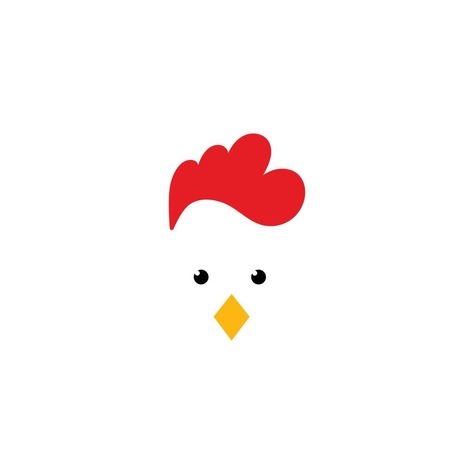 Chicken Design, Chicken Logo Design, Chicken Logo Ideas, Chicken Logo Illustration, Chicken Outline, Chicken Vector Illustration, Chicken Restaurant Logos, Farm Logo Inspiration, Chicken Icon