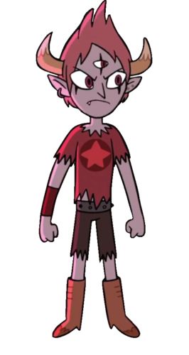 Tom Lucitor is a character on the Disney show Star vs. the Forces of Evil. He is a demon and former boyfriend to Star Butterfly. Tom is known for his extreme anger management issues and can snap at any moment. Due to these issues, Tom is branded as an antagonistic character throughout his earlier appearances, but has since been shown in a more positive light. When not enraged, Tom has been shown to be nice, considerate and easygoing, and even befriended Marco Diaz, who was once his mortal... Tom Lucitor, Edgy Kid, Rider Strong, Ok Ko Cartoon Network, The Forces Of Evil, Disney Magic Kingdom, Drawing Style, Disney Xd, Disney Shows