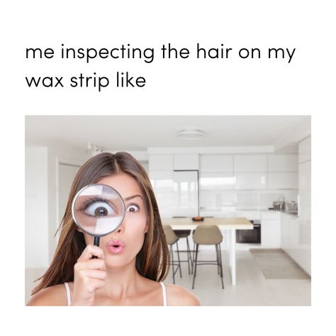 why is it so satisfying?⁠ ⁠ like this if you inspect your wax strips too 👀 Waxing Memes, Wax Strips, So Satisfying, Gift Certificate, Photoshoot Inspiration, Esthetician, Wax, Memes, Quotes