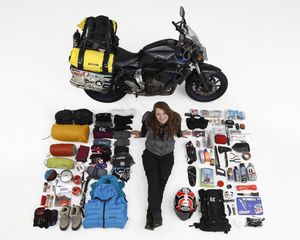 Girl Meets World on FZ-07 Motorcycle Gear Essentials Adventure Motorcycle Gear, Moto Camping, Motorcycle Road Trip, Motorcycle Adventure Travel, Yamaha Fz 07, Motorcycle Trip, Motorcycle Camping Gear, Klr 650, Motorcycle Adventure