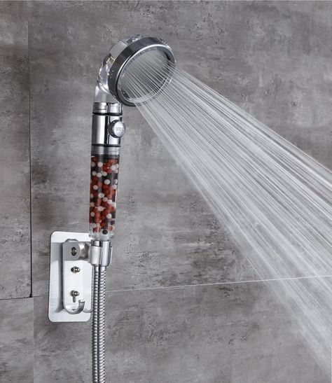 Shower Envy - Shower SPA at Home | High-Pressure Shower Head Students Life, Water Saving Shower Head, Shower Spa, Stainless Steel Panels, High Pressure Shower Head, Spa Shower, Shower Filter, Low Water Pressure, Spa Decor