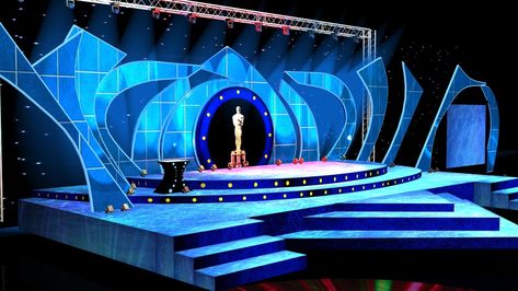 3D STAGE/SET DESIGNS by javed khan at Coroflot.com Beauty Pageant Stage Decorations, Stage Design For Pageant, Pageant Stage Design, Pageant Stage Background, Award Show Stage Set Design, Performance Stage Background, Pageant Stage, Stage Decoration Ideas, Stage Designs