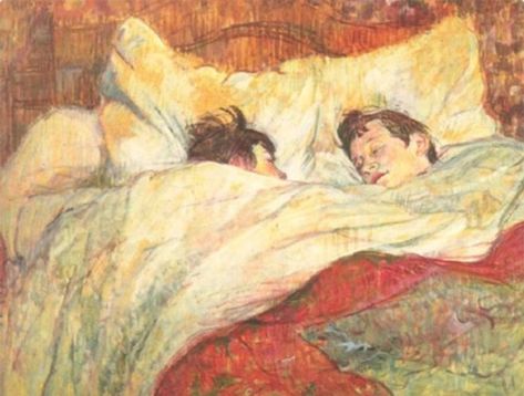 In the late 1800’s, this famous artist produced several lesbian paintings / LGBTQ Nation Joseph Lorusso, William Ellis, Henri De Toulouse Lautrec, 9 September, Toulouse Lautrec, Romance Art, Post Impressionism, Arte Inspo, Ap Art