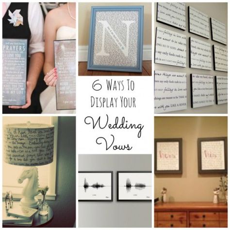 vows Display Vows, Vow Booklet, Vintage Style Wedding Dresses, Wedding Letters, Wedding Crafts, New Wedding Dresses, Wedding Frames, Vow Renewal, Diy Prints