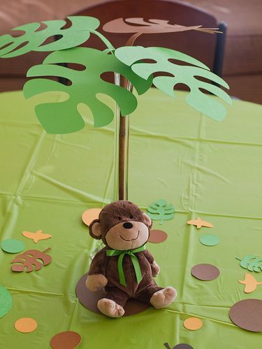 monkey baby shower @ request of Kristy. (The wall is slowly crumbling and I'm corrupting all my friends!!!) Monkey Birthday Parties, Monkey Baby Shower, Boy Baby Shower Ideas, Baby Shower Photography, Ideas Baby Shower, Monkey Birthday, Jungle Baby Shower Theme, Safari Birthday Party, Safari Jungle