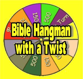 Bible Hangman with a “Twist”:  A Fun Bible Activity for Kids Night Games For Teens, Bible Review Games, Sunday School Games For Kids, Bible Activity For Kids, Kids Church Games, School Games For Kids, Bible Camp, Sunday School Games, Church Games