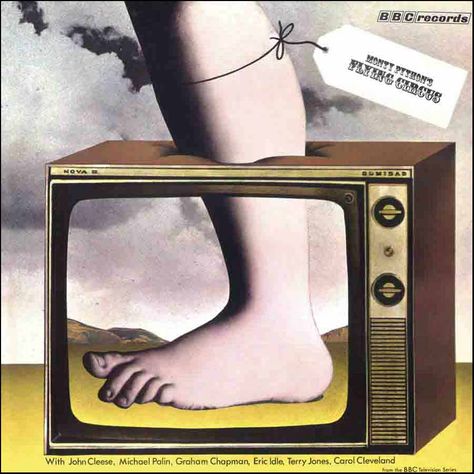 Monty Python's Flying Circus (1970)  The very first series of 'Monty Python's Flying Circus' had come to the end of its original run just four months before the BBC rushed this album into production. So early in the history of Python is it that on the record's original release Terry Gilliam wasn't even credited as a member of the team. Despite designing the iconic cover artwork and even cropping up as an extremely camp unwanted guest in the Visitors sketch, it was a five man outfit back then... Monty Python Animation, Terry Gilliam Monty Python, Monty Python's Flying Circus, Monty Python Flying Circus, Eric Idle, Terry Jones, Michael Palin, Terry Gilliam, Photo Arts