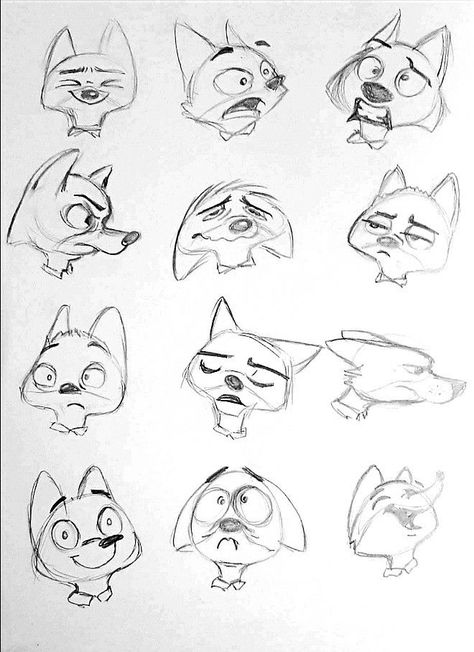 Fox expressions Animal Face Expressions Drawing, How To Draw Fox Face, Fox Expressions Drawing, Animal Expressions Drawing, Fox Ears Drawing Reference, Anthro Expressions, Squirrel Character Design, Fox Drawing Sketches, Squirrel Character