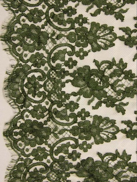 African Clothes, Olive Green Dresses, The Modern Bride, Green Nature, Green Lace, Modern Bride, Bridal Lace, Textile Patterns, Lace Design