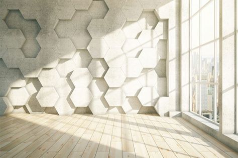 Example of biomorphic pattern: Honeycomb 3D wall Design Concept Architecture, Architecture Nature, Healthy Living Quotes, Simple Designs To Draw, Honeycomb Design, Honeycomb Pattern, Built Environment, Concept Architecture, Architectural Design