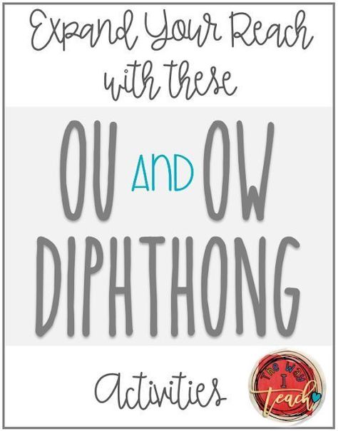 Phonics-Activities-for-diphthongs-ou-ow |Diphthong ou and ow|Practice sheets for diphthongs ou ow| Ou And Ow Spelling Rule, Long O Activities, O Activities, Phonics Dance, Ou Words, Vowel Teams Activities, Phonics Resources, Fluency Passages, Esl Teaching Resources