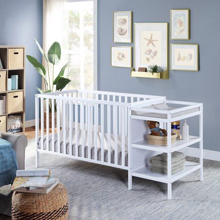 Crib With Changing Table, Crib Toddler Bed, Adjustable Mattress, Baby Necessities, Nursery Crib, Mattress Support, Toddler Furniture, Convertible Crib, Soft Bedding