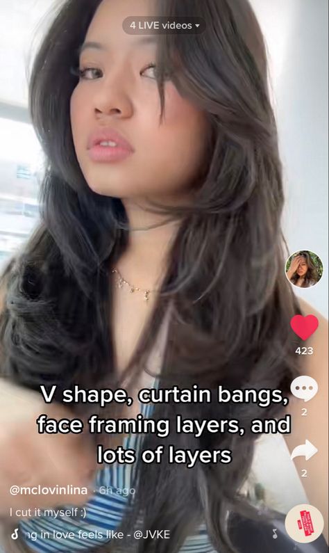 Layered Haircuts With Bangs, Haircuts For Long Hair With Layers, Bangs With Medium Hair, Hairstyles For Layered Hair, Prom Hairstyles For Long Hair, Long Layered Haircuts, Long Dark Hair, Haircut Inspiration, Haircuts For Medium Hair