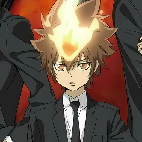 Tsunayoshi Sawada, Sawada Tsunayoshi, Blue’s Clues, Reborn Katekyo Hitman, Gurren Lagann, Hitman Reborn, Hunter Anime, Mosaic Garden, Cartoon Icons