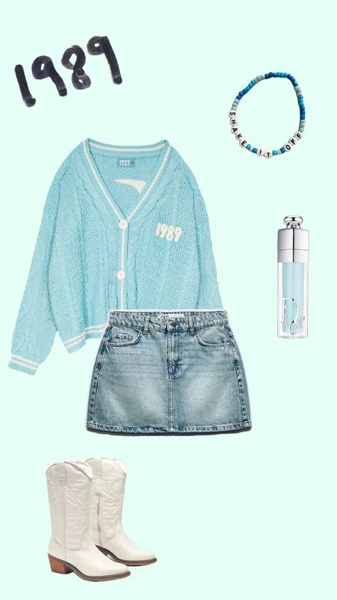 1989 outfit! #1989 #1989TV #taylor #taylorswift #erastour #outfits 1989 Outfits, Taylor Swift Top, Swift Outfits, Eras Tour Outfit, Taylor Swift Outfits, Concert Outfits, Taylor Swift 1989, Eras Tour, Concert Outfit