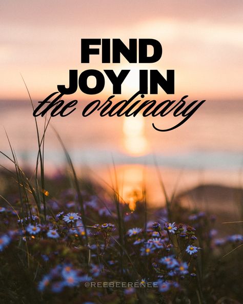 Find joy in the ordinary. 🌸 #joy #inspiration #christianinspiration #quoteoftheday #lifequotes #quote In Your Presence Is Fullness Of Joy, Simple Joy Quotes, Fullness Of Joy, Vision Book, Word Joy, Joy Quotes, Find Joy, Pure Joy, Christian Inspiration