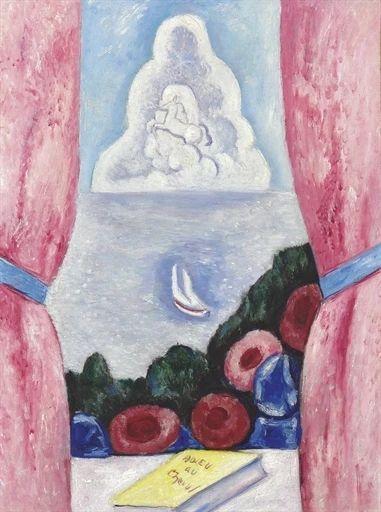 Artwork by Marsden Hartley, View from a Window, Made of oil on canvasboard View From A Window, Marsden Hartley, Framed Postcards, Still Life Painting, Canvas Pictures, Photographic Prints, Sale Artwork, Oil On Canvas, Giclee Print