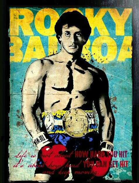 Rock Balboa, Rocky Balboa Poster, Rocky Quotes, Rocky Poster, Rocky Marciano, Geek Poster, Hollywood Art, Pencil Drawings Of Girls, Legendary Pictures