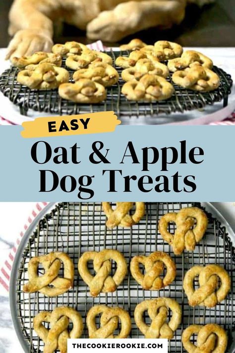 Healthy Easy Dog Treat Recipes, Dog Pretzels Recipe, Dog Bagels Treats, Treats For Dogs With No Teeth, Dog Pretzel Treats, Dog Cookie Recipes Easy, Handmade Dog Treats, Vegan Dog Treats Recipe, Cranberry Dog Treats Recipes