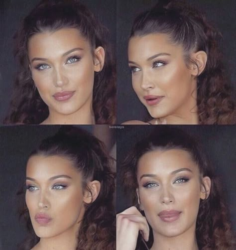 Kendall Bella, Bella Hadid Makeup, Mrs Bella, Grey Eye Makeup, Gigi Bella, Maquillage On Fleek, Eye Makeup Images, Bella Hadid Outfits, Model Inspo