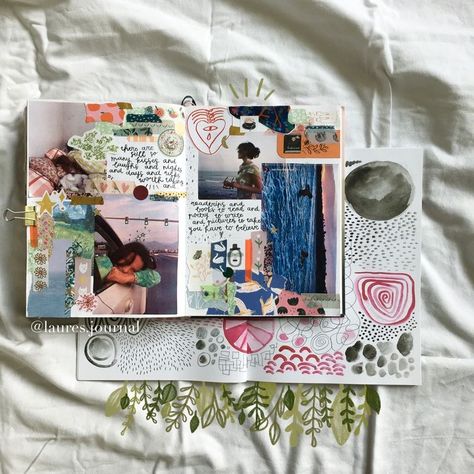 Scrapbook Inspo Aesthetic, Senior Year Scrapbook, School Memories Scrapbook, Memories Scrapbook, Scrapbook Inspo, Bulletin Journal Ideas, Memory Journal, School Scrapbook, Summer Scrapbook