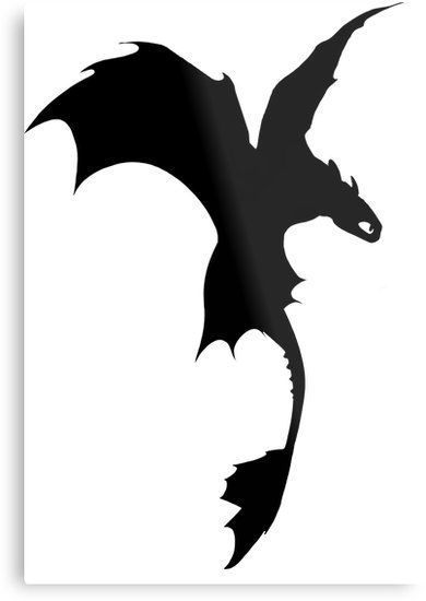 Toothless Silhouette, Toothless Tattoo, Tattoo Painting, Mystical Tattoos, Dragon Silhouette, Httyd Art, Pisces Tattoos, Toothless Dragon, Silhouette Tattoos