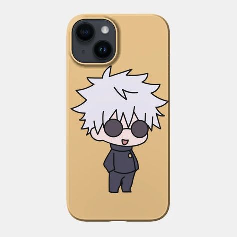 Modern Gojo Satoru anime design - Gojo Satoru - Phone Case | TeePublic Phone Cover Drawing, Gojo Phone Case, Anime Phone Cover, Gojo Satoru Anime, Demon Child, Alluka Zoldyck, Vintage Phone Case, Love Scrapbook, Vintage Phone