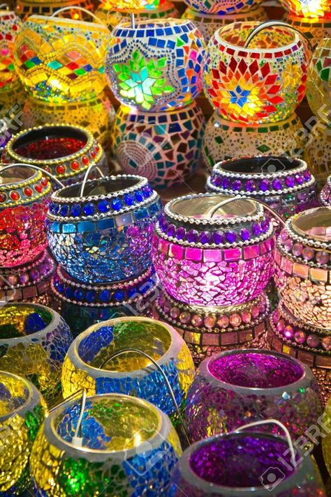 Istanbul Market, Turkish Lanterns, Turkish Lights, Turkish Mosaic Lamp, Turkish Lamps, Table Decor Living Room, Mosaic Lamp, Painting Lamps, Diy Lanterns