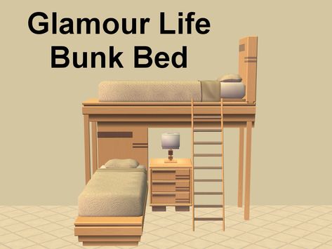 Mod The Sims - Glamour Life Bunk Bed Sims 4 Cc Clutter Condoms, Sims 4 Cc Bunkbeds, Bunk Beds Cc Sims 4, Sims 2 Bunk Bed, Sims 4 Double Bunk Bed Cc, Ts4 Bunk Bed, Sims 4 Bunk Bed Cc Maxis Match, Sims 4 Cc Maxis Match Bed, Sims 4 Mattress