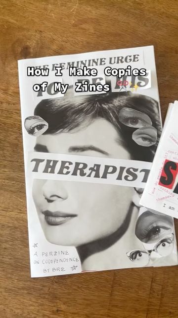 Zine Inspo Punk, Zine How To, Zines Tutorial, How To Make Zines, Zine Page Ideas, How To Make A Zine Book, Zine Design Inspiration, How To Make A Zine, Zine Ideas Inspiration Layout Design