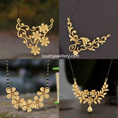 Black Beads Chains, Latest Gold Necklace Designs, Mangalsutra Designs Gold, Bridal Jewellery Inspiration, Locket Design, Bridal Necklace Designs, Black Beads Mangalsutra Design, Pendants Gold, Bridal Jewellery Design