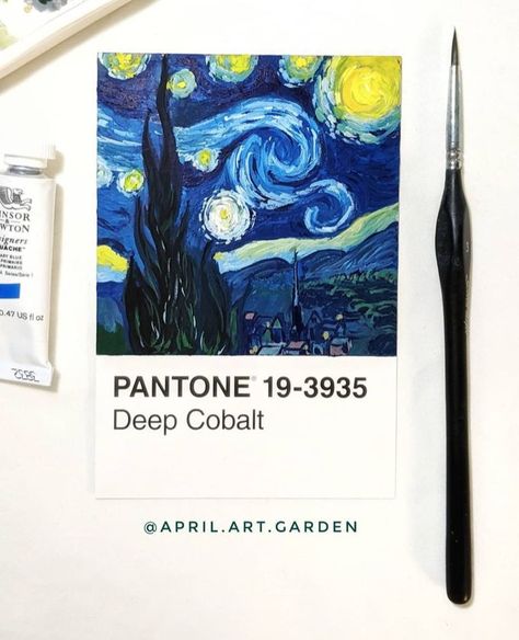 Pantone Challenge, Paint Swatch Art, Pantone Paint, Astronomy Facts, Prismacolor Art, Gouache Art, Paint Swatches, Postcard Art, Paint Cards