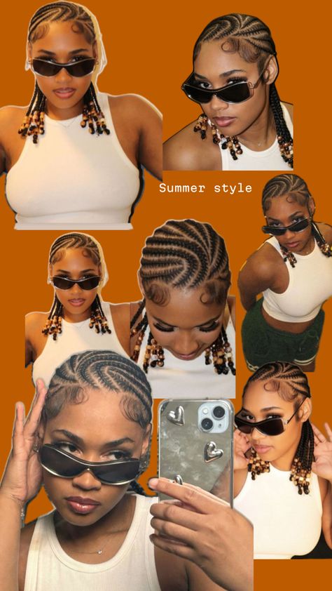 Cornrows With Box Braids, Latest Hair Braids, Cornrows Natural Hair, Short Box Braids Hairstyles, Braided Hairdo, Goddess Braids Hairstyles, Quick Natural Hair Styles, Hair Wrap Scarf, Braids Hairstyles Pictures