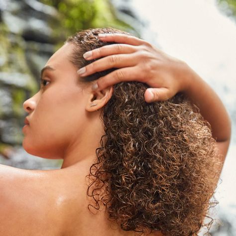 Yogurt hair mask