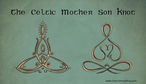 Looking for the Celtic Symbol for Mother and son? In this guide, we'll show you the most accurate symbol and tell you all about it! Mother Celtic Tattoo, Matching Celtic Tattoos, Mama And Son Tattoo, Simple Family Tattoos Symbols, Mother Of Sons Tattoo, Tattoo Symbols And Meanings Family, Tattoo To Represent Son, Mother Son Viking Tattoo, Tattoo For Mother And Son